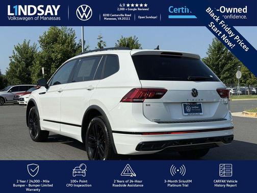 2022 Volkswagen Tiguan 2.0T SE R-Line Black 4MOTION