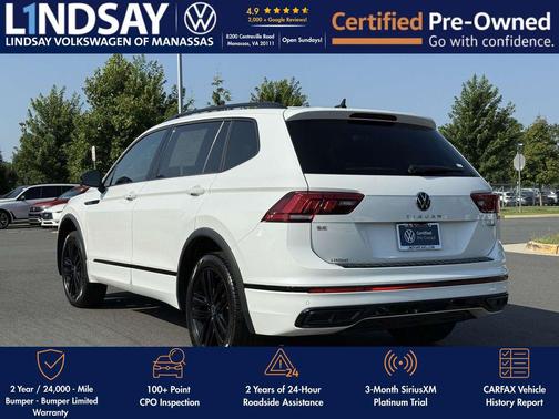 2022 Volkswagen Tiguan 2.0T SE R-Line Black 4MOTION