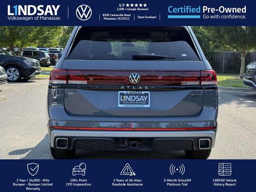 2024 Volkswagen Atlas 2.0T SE w/Technology 4MOTION
