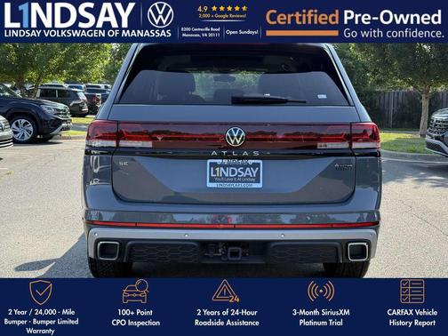 2024 Volkswagen Atlas 2.0T SE w/Technology 4MOTION