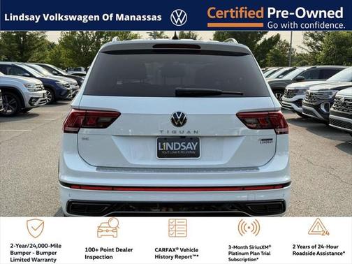 2022 Volkswagen Tiguan 2.0T SE R-Line Black 4MOTION