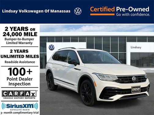 2022 Volkswagen Tiguan 2.0T SE R-Line Black 4MOTION