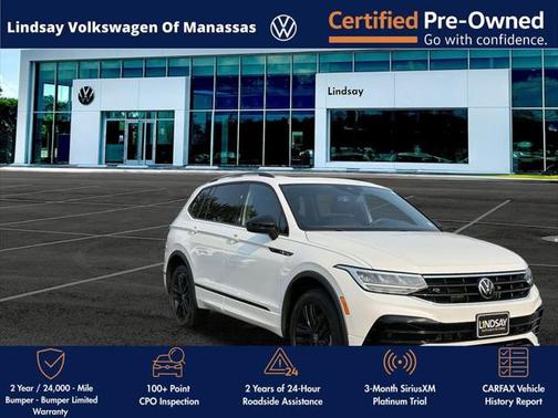 2022 Volkswagen Tiguan 2.0T SE R-Line Black 4MOTION