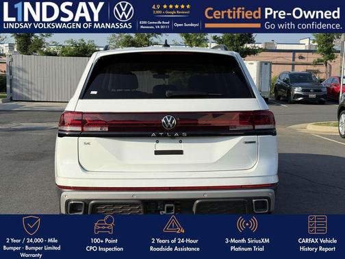2024 Volkswagen Atlas 2.0T SE w/Technology 4MOTION