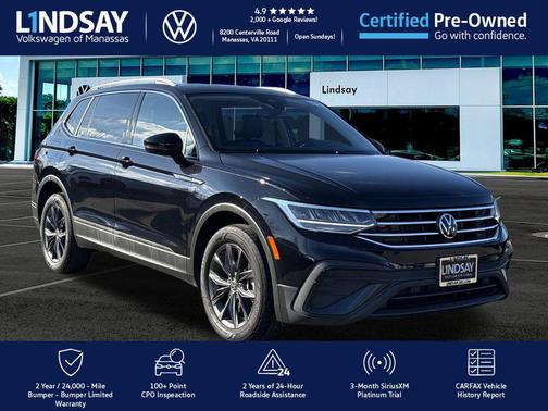 2022 Volkswagen Tiguan 2.0T SE 4MOTION