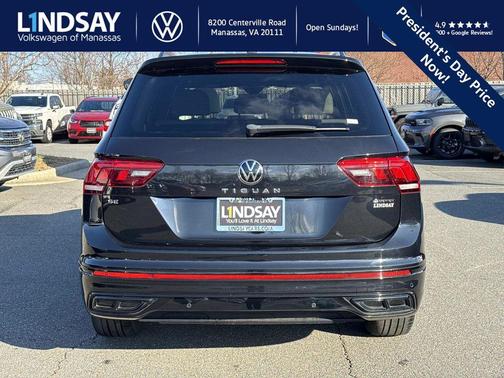 2022 Volkswagen Tiguan 2.0T SE R-Line Black 4MOTION