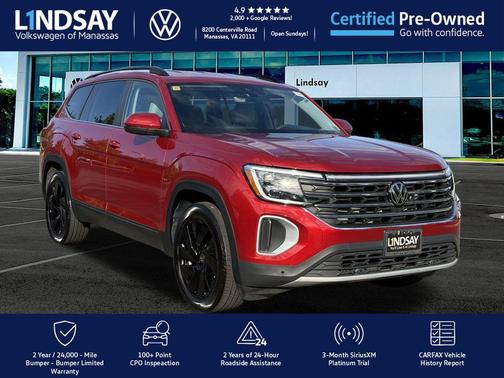 2024 Volkswagen Atlas 2.0T SE w/Technology 4MOTION