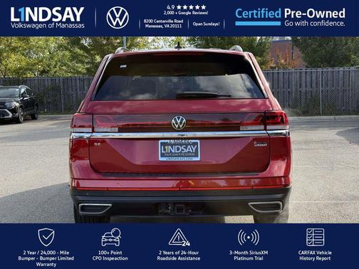 2024 Volkswagen Atlas 2.0T SE w/Technology 4MOTION