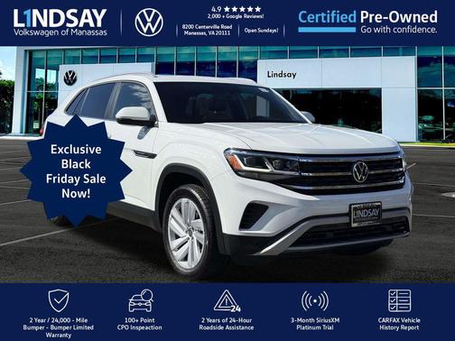 2022 Volkswagen Atlas Cross Sport 3.6L V6 SE w/Technology