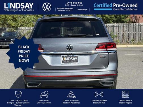 2021 Volkswagen Atlas 2.0T SE w/Technology 4MOTION