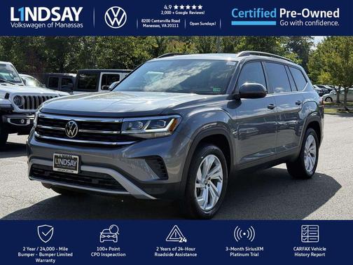 2021 Volkswagen Atlas 2.0T SE w/Technology 4MOTION