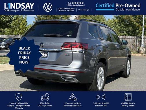 2021 Volkswagen Atlas 2.0T SE w/Technology 4MOTION