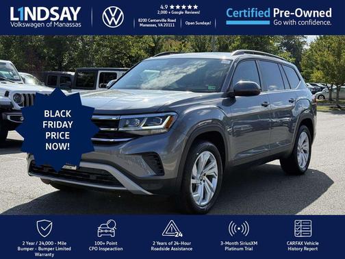 2021 Volkswagen Atlas 2.0T SE w/Technology 4MOTION
