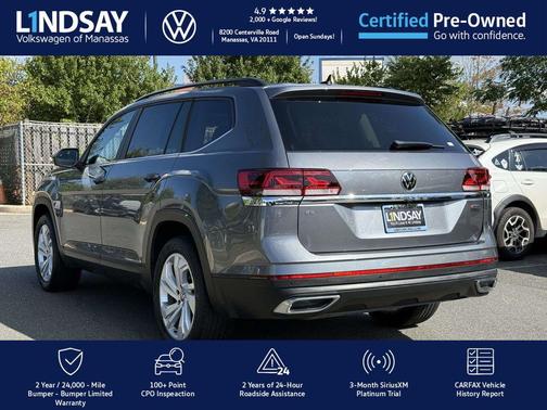 2021 Volkswagen Atlas 2.0T SE w/Technology 4MOTION