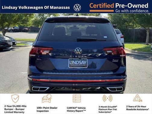 2022 Volkswagen Tiguan 2.0T SEL R-Line 4MOTION