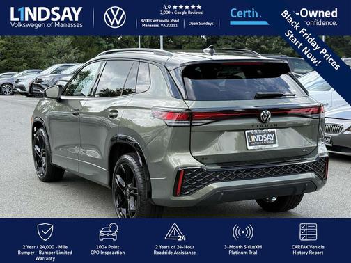 2025 Volkswagen Tiguan 2.0T SE R-Line Black 4MOTION