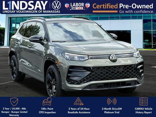 2025 Volkswagen Tiguan 2.0T SE R-Line Black 4MOTION
