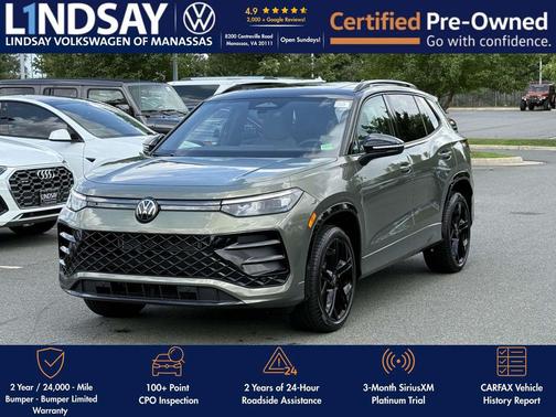 2025 Volkswagen Tiguan 2.0T SE R-Line Black 4MOTION