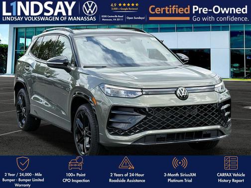 2025 Volkswagen Tiguan 2.0T SE R-Line Black 4MOTION