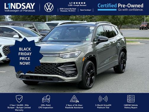 2025 Volkswagen Tiguan 2.0T SE R-Line Black 4MOTION