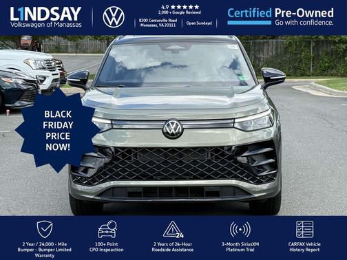 2025 Volkswagen Tiguan 2.0T SE R-Line Black 4MOTION