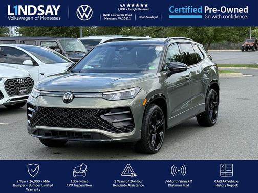 2025 Volkswagen Tiguan 2.0T SE R-Line Black 4MOTION