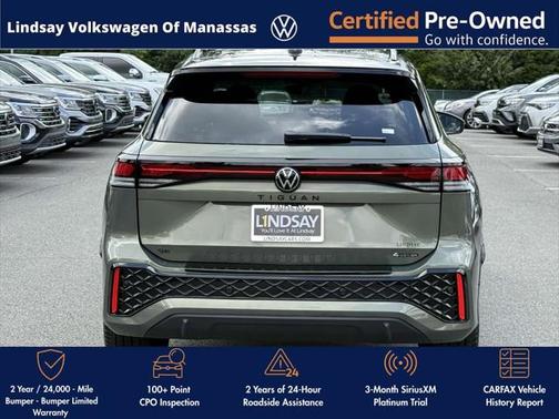 2025 Volkswagen Tiguan 2.0T SE R-Line Black 4MOTION