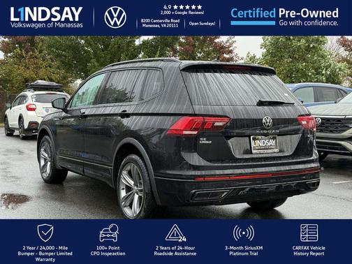 2022 Volkswagen Tiguan 2.0T SE R-Line Black 4MOTION