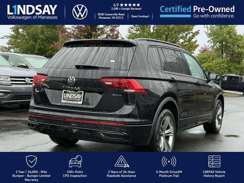 2022 Volkswagen Tiguan 2.0T SE R-Line Black 4MOTION