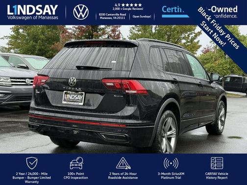 2022 Volkswagen Tiguan 2.0T SE R-Line Black 4MOTION