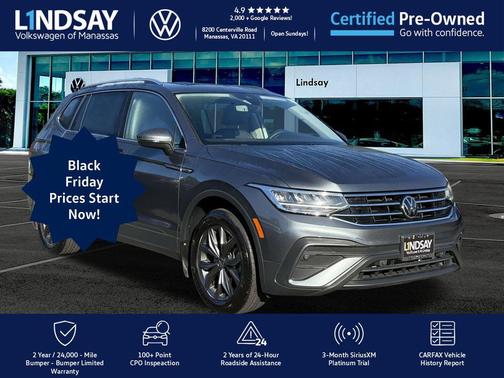 2022 Volkswagen Tiguan 2.0T SE 4MOTION