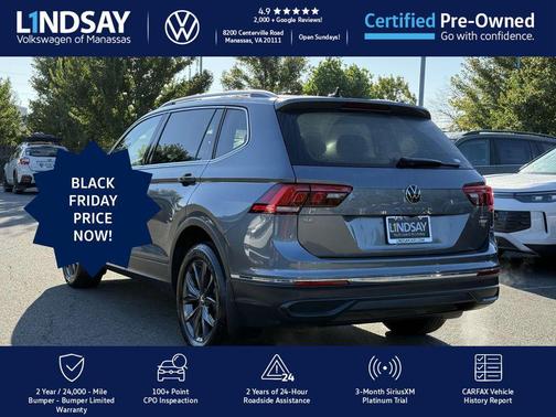 2022 Volkswagen Tiguan 2.0T SE 4MOTION