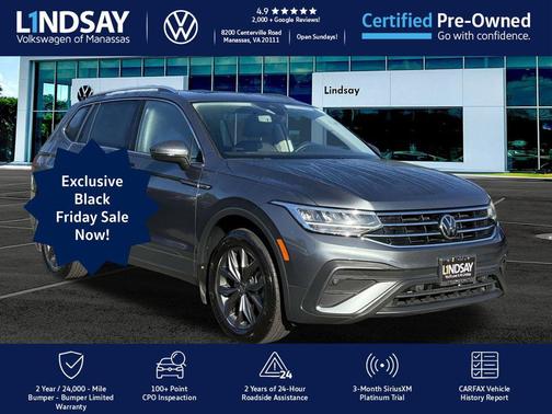 2022 Volkswagen Tiguan 2.0T SE 4MOTION