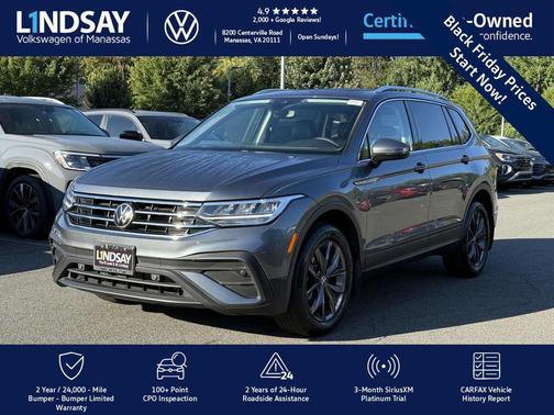 2022 Volkswagen Tiguan 2.0T SE 4MOTION