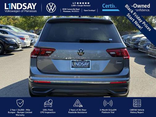 2022 Volkswagen Tiguan 2.0T SE 4MOTION