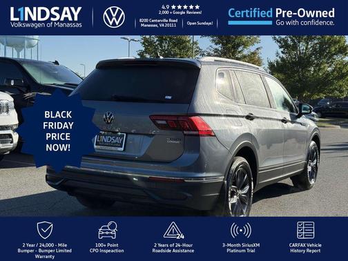 2022 Volkswagen Tiguan 2.0T SE 4MOTION