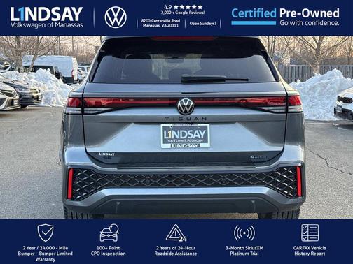 2025 Volkswagen Tiguan 2.0T SE R-Line Black 4MOTION