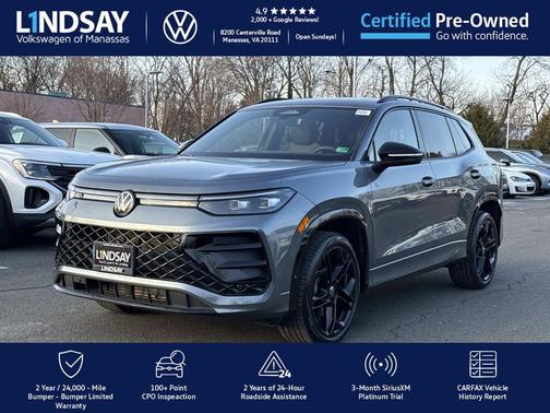 2025 Volkswagen Tiguan 2.0T SE R-Line Black 4MOTION