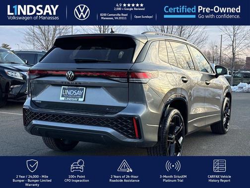 2025 Volkswagen Tiguan 2.0T SE R-Line Black 4MOTION