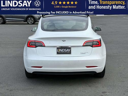 Deep Blue Metallic 2022 Tesla Model 3 Long Range