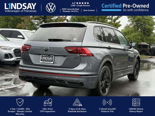 2022 Volkswagen Tiguan 2.0T SE R-Line Black 4MOTION