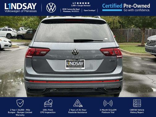 2022 Volkswagen Tiguan 2.0T SE R-Line Black 4MOTION