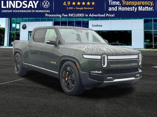Forest Green 2022 Rivian R1T Adventure