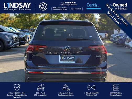 2022 Volkswagen Tiguan 2.0T SE 4MOTION