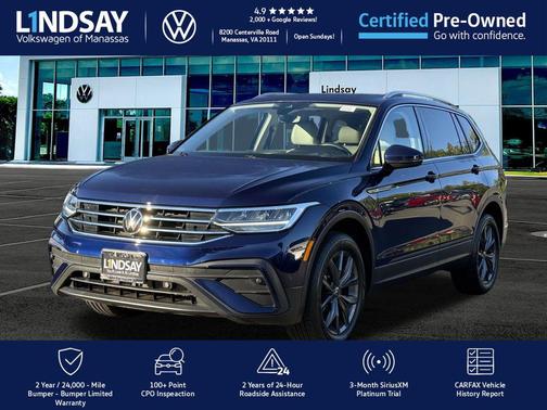 2022 Volkswagen Tiguan 2.0T SE 4MOTION