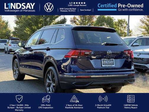 2022 Volkswagen Tiguan 2.0T SE 4MOTION