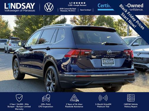 2022 Volkswagen Tiguan 2.0T SE 4MOTION
