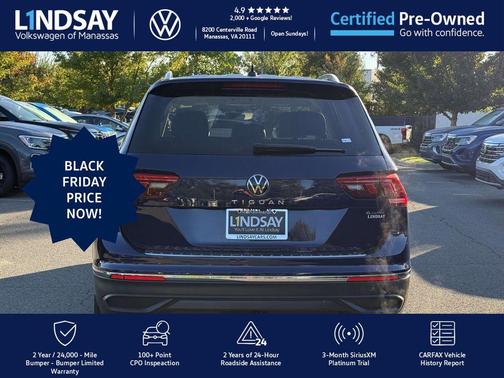 2022 Volkswagen Tiguan 2.0T SE 4MOTION