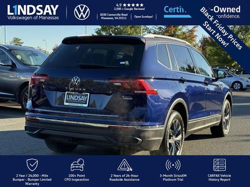 2022 Volkswagen Tiguan 2.0T SE 4MOTION