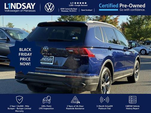 2022 Volkswagen Tiguan 2.0T SE 4MOTION